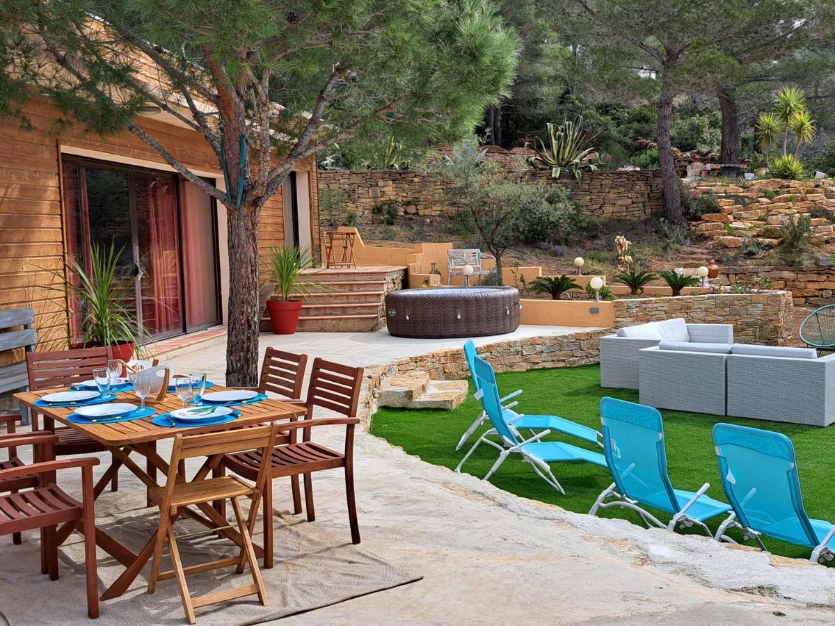 Villa Avec Jacuzzi Sur Les Hauteurs De La Ciotat Ceyreste Exteriör bild